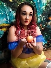 Unapologetic women stimulating their moist genitals