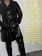 Tied up and pussy tortured with a huge vibrator