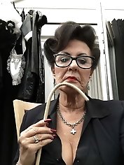 Flawless older mademoiselles are posing totally nude on camera