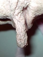 Mature strumpet gets seminaked