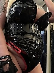 A hot woman is satisfying her man with intense sex