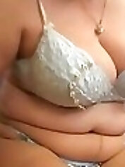 Young looking gilf puts on hot underwear